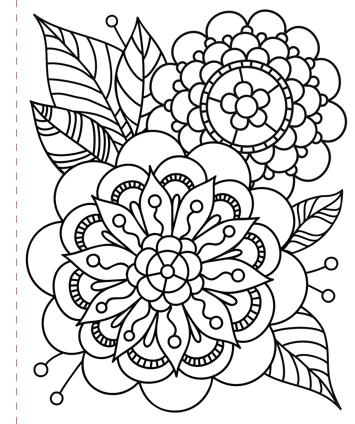 Mindfulness Large Print Coloring Book