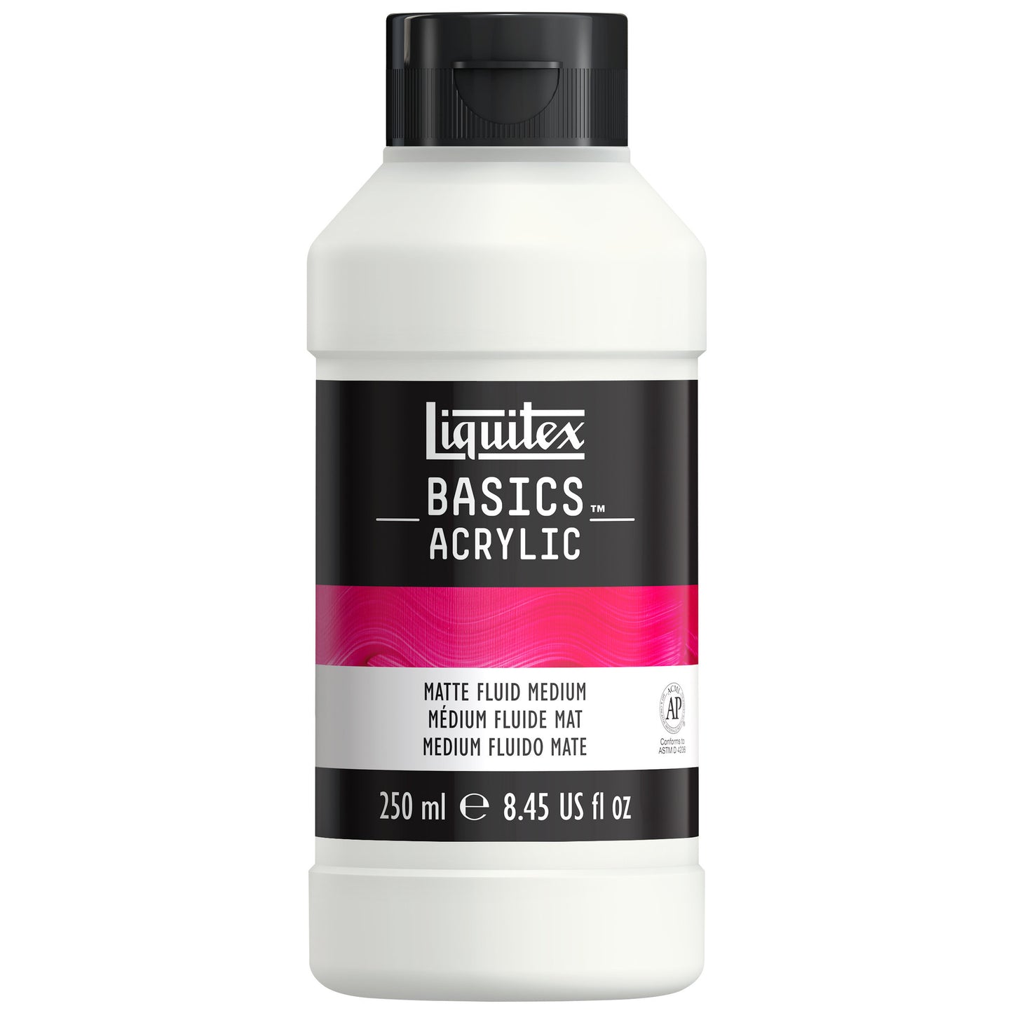 Liquitex Basics Matte Fluid Medium 250ml Bottle
