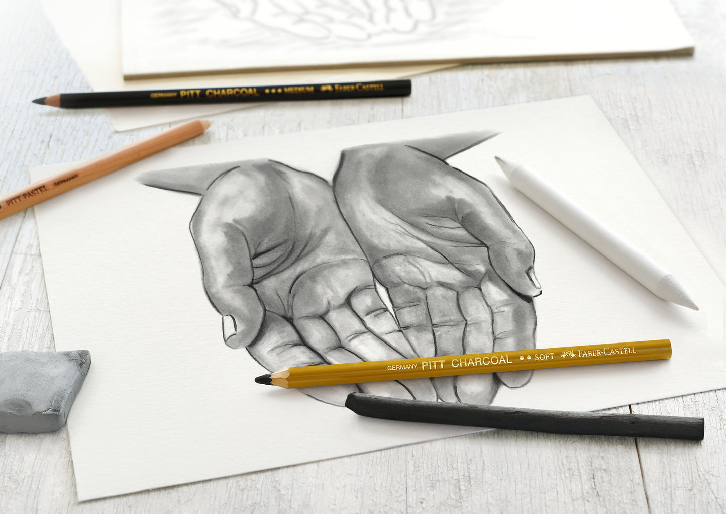 7ct Charcoal Sketch Set