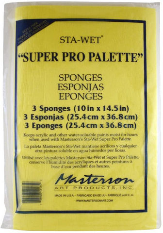 Masterson Sta-Wet Acrylic Sponge Refill