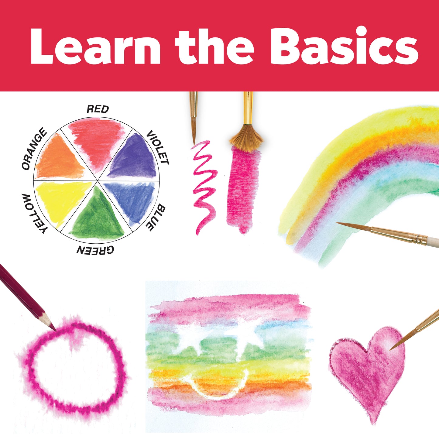 How To Rainbow Watercolor Pencils Starter Set