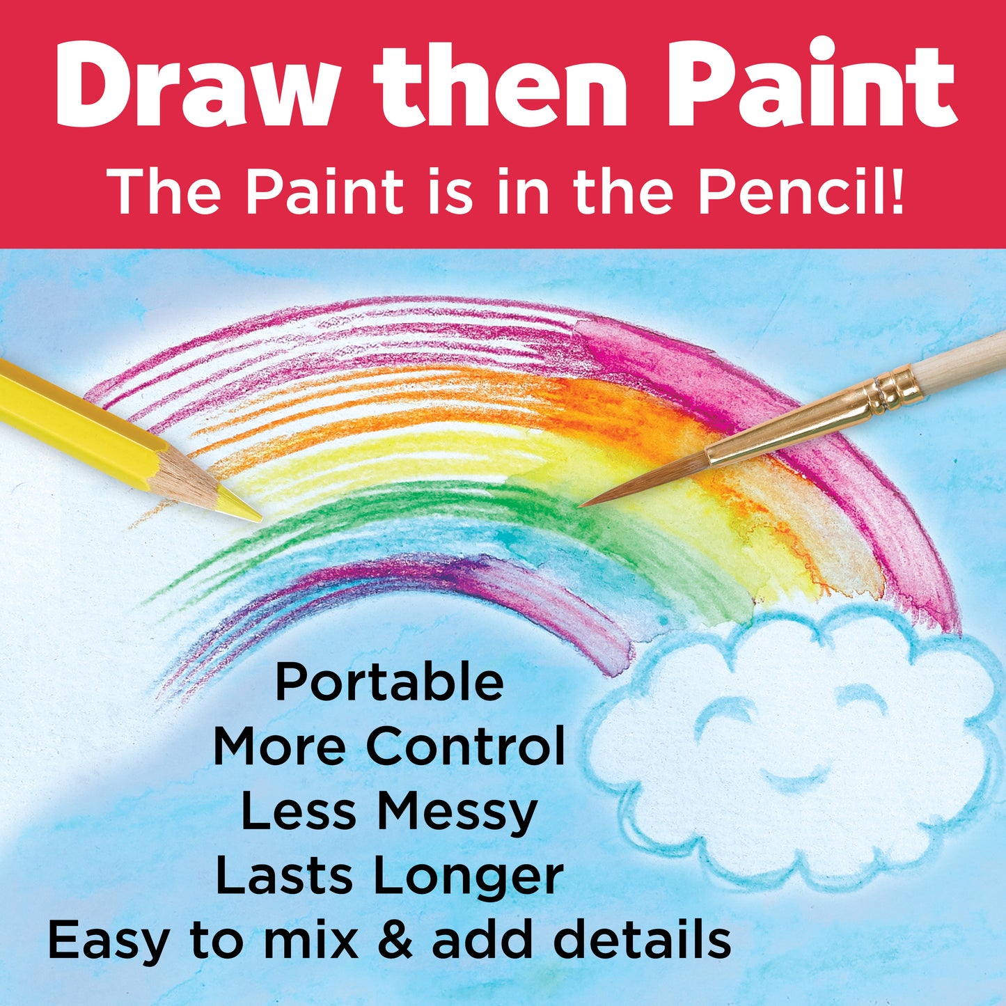 How To Rainbow Watercolor Pencils Starter Set