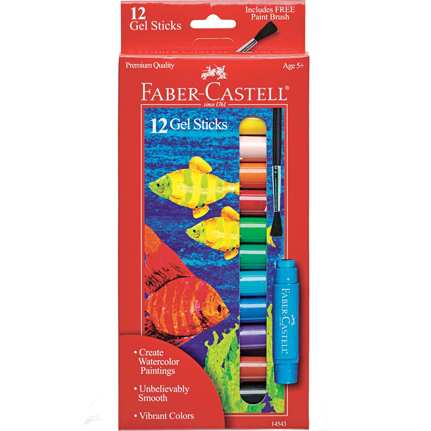 12 Ct Gel Sticks with Brush