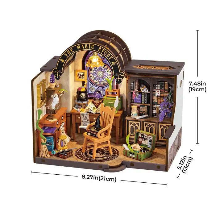 DG166 Rolife The Magic Study DIY Miniature House