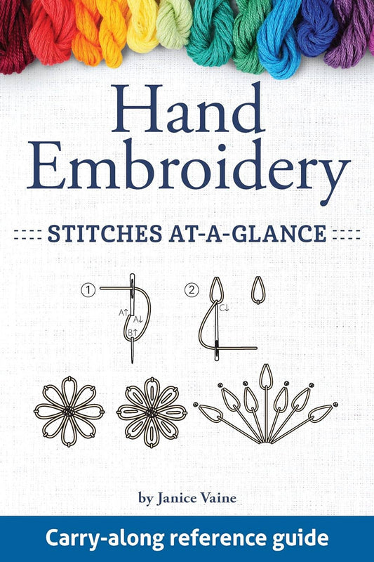 Hand Embroidery Stitches At-A-Glance - Carry-Along Guide