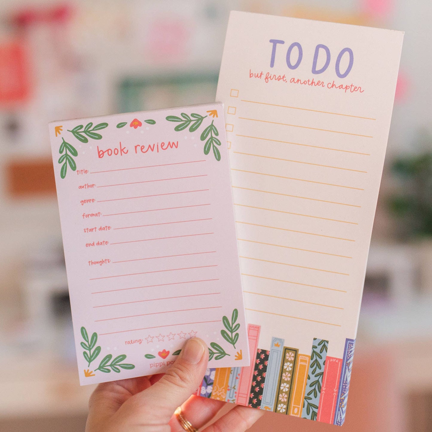 Book Review 4x6 Notepad
