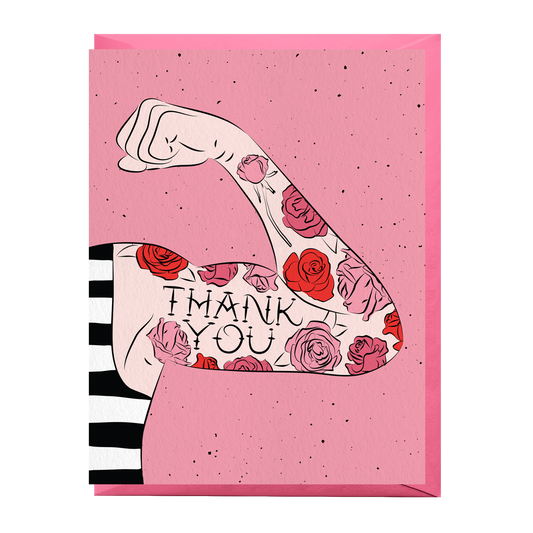 Tattoo Thank You Card