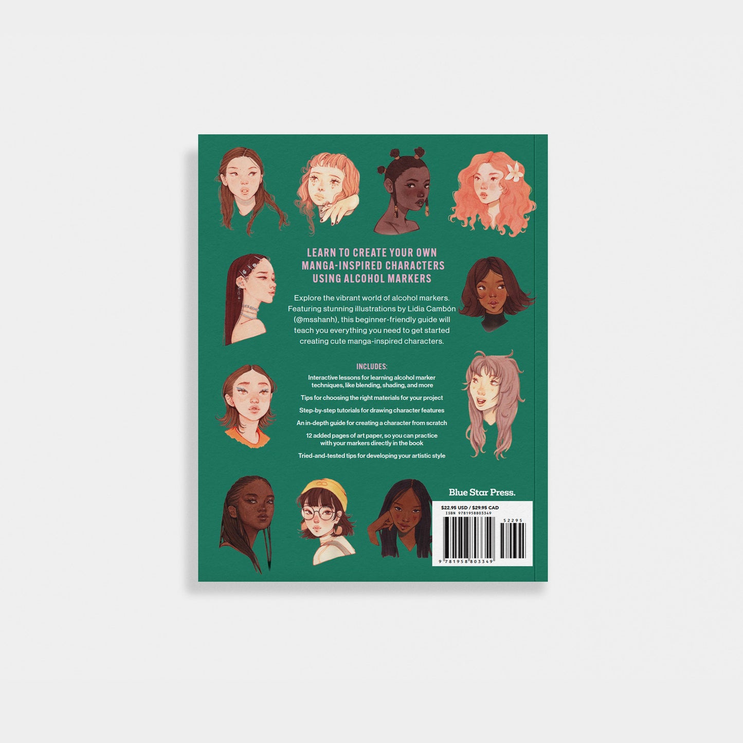 Character Drawing with Alcohol Markers