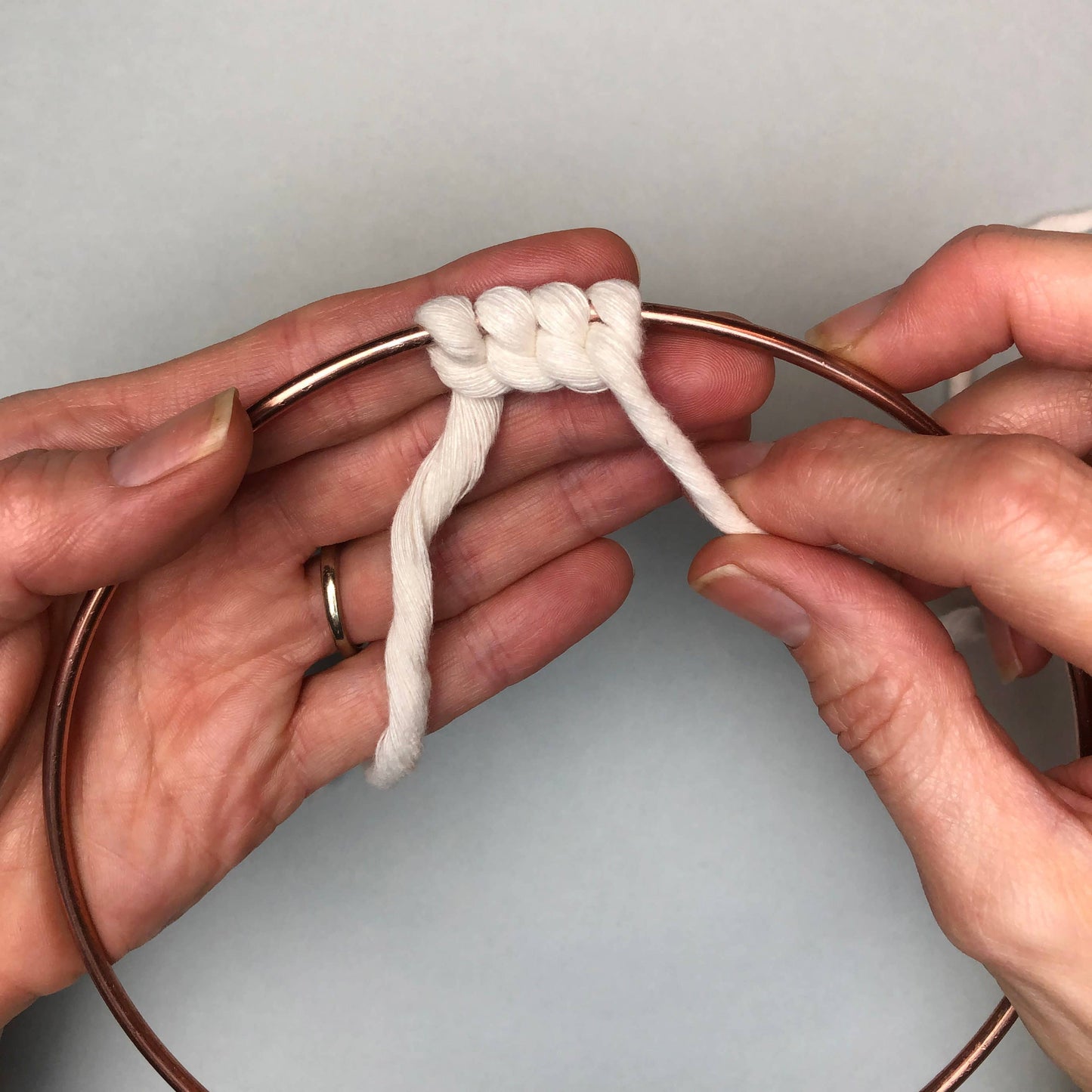 Felt Flower and Macrame Kit