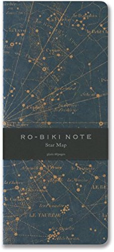 Yamamoto Paper Ro-biki Notebook - Star Map