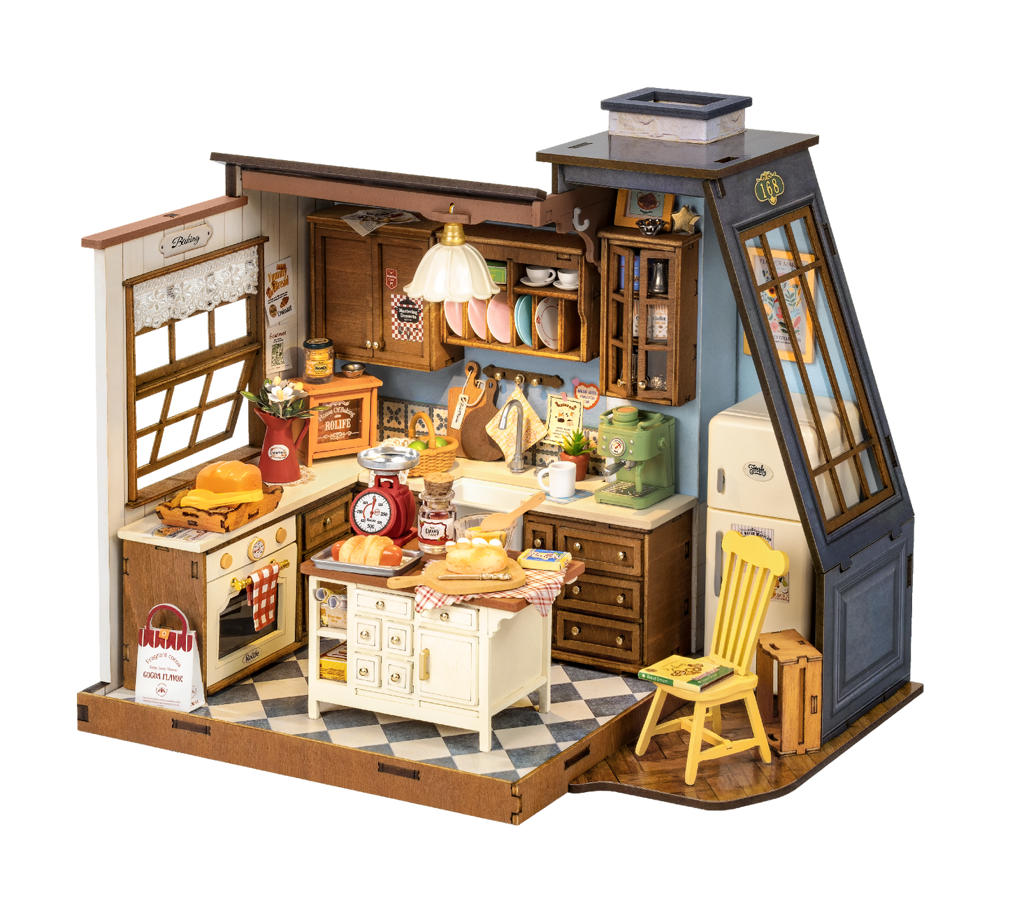 DG172 Rolife Baking Kitchen DIY Miniature House