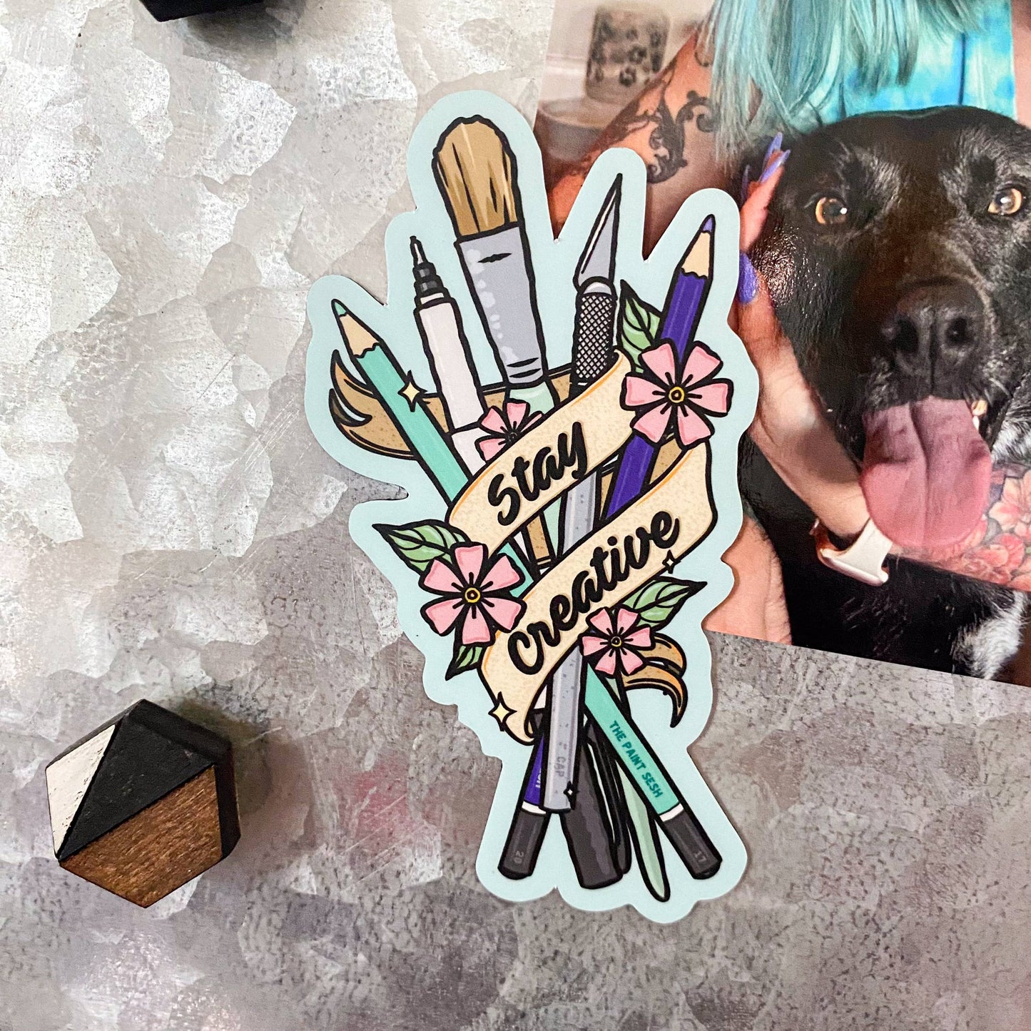 Stay Creative Magnet | Artist Accessory