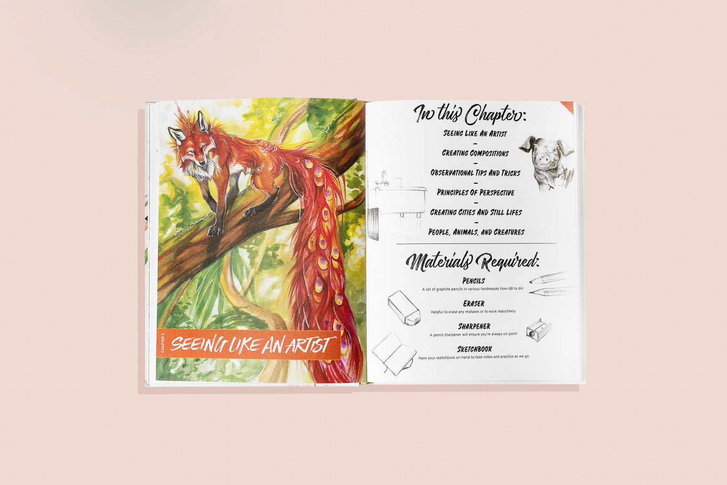 The Artist's Drawing Book: Learn How To Draw & Sketch