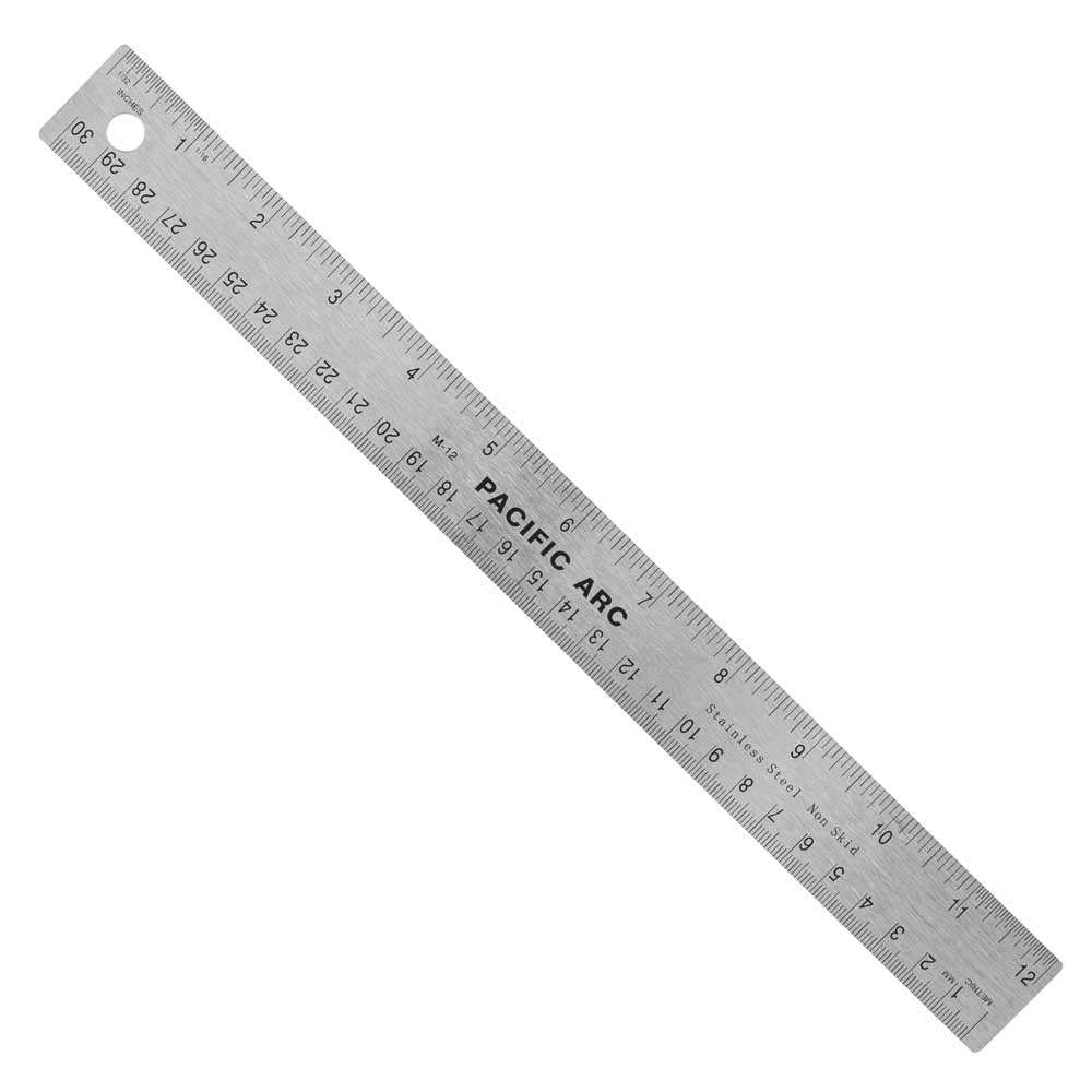Non-Skid Steel Corkback Rulers