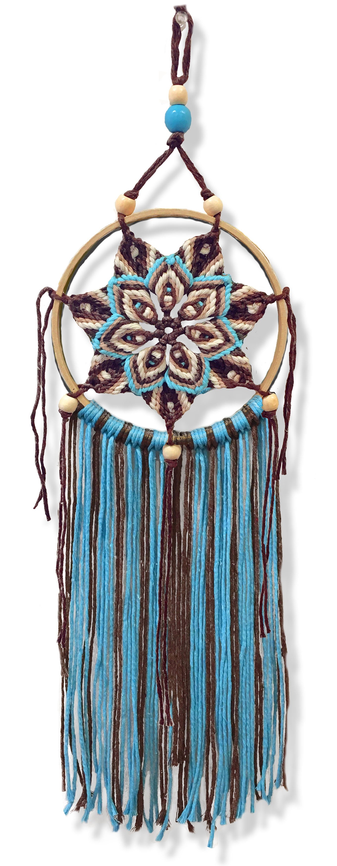 Design Works/Zenbroidery Macrame Wall Hanging Kit 6"X16"