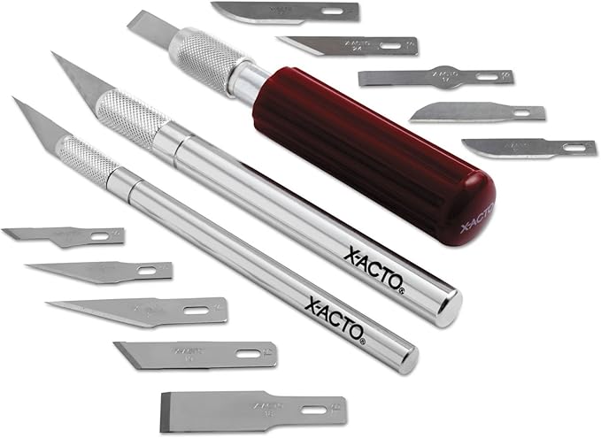 X-Acto Basic Hobby Knife Set Compression Case