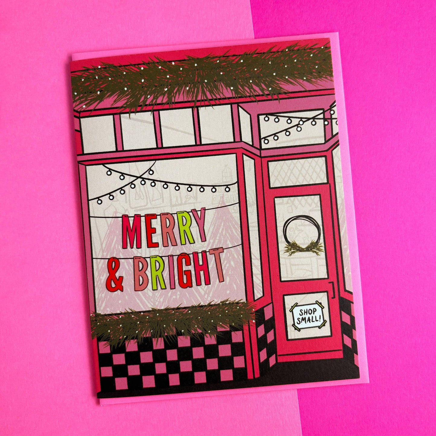 Holiday Shop Window Card