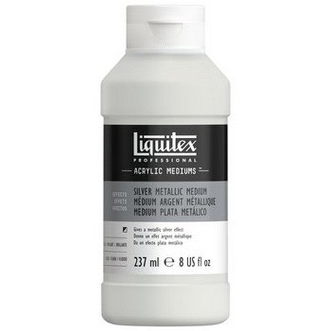 A bottle of Liquitex Metallix Medium