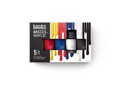 Liquitex BASICS® Acrylic 5 Piece 75ml Tube Set