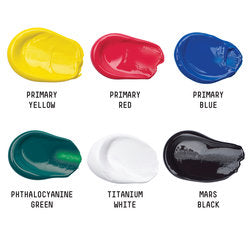 Liquitex BASICS® Acrylic 6 Color 4oz Tube Set
