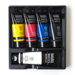 Liquitex Basics 5 Piece Set 75ml/118ml