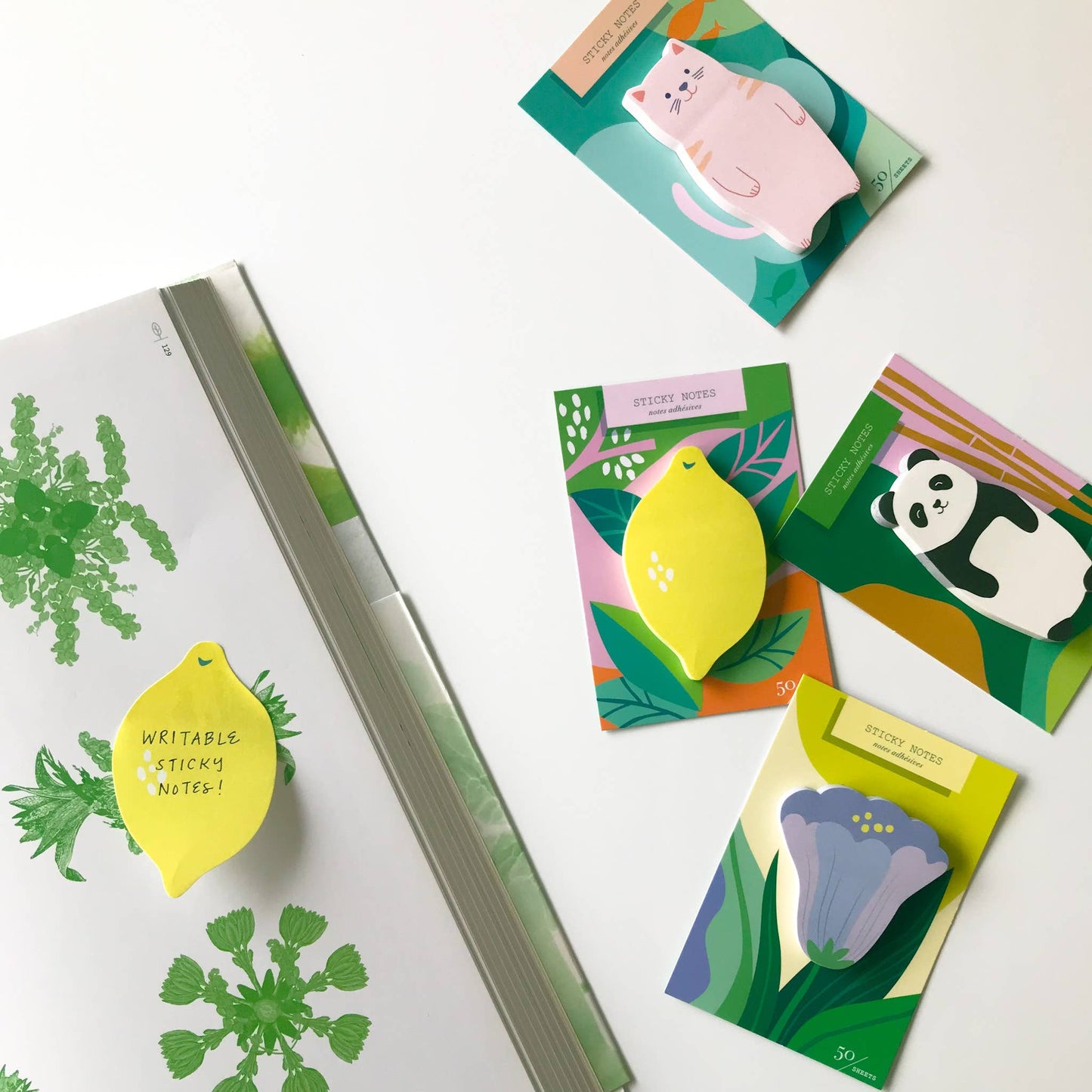 Bird Die Cut Sticky Notes