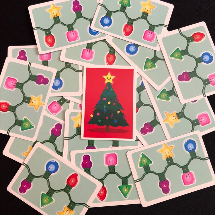 Christmas Lights Card Game