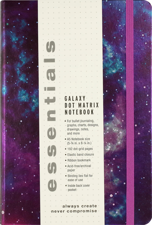 Galaxy Dot Matrix Notebook