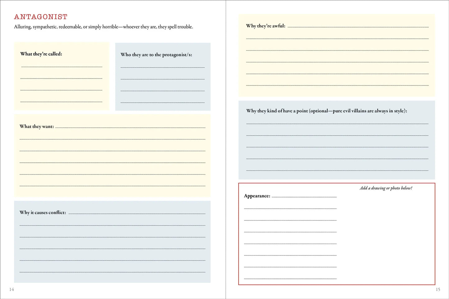 Novel from Nothing: The Ultimate Fiction Writer's Organizer