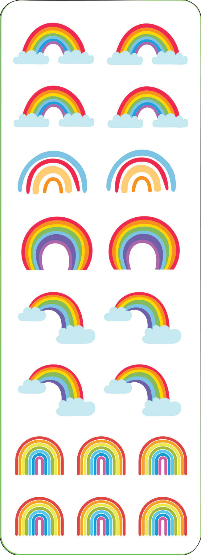 Rainbow Sticker Sheets