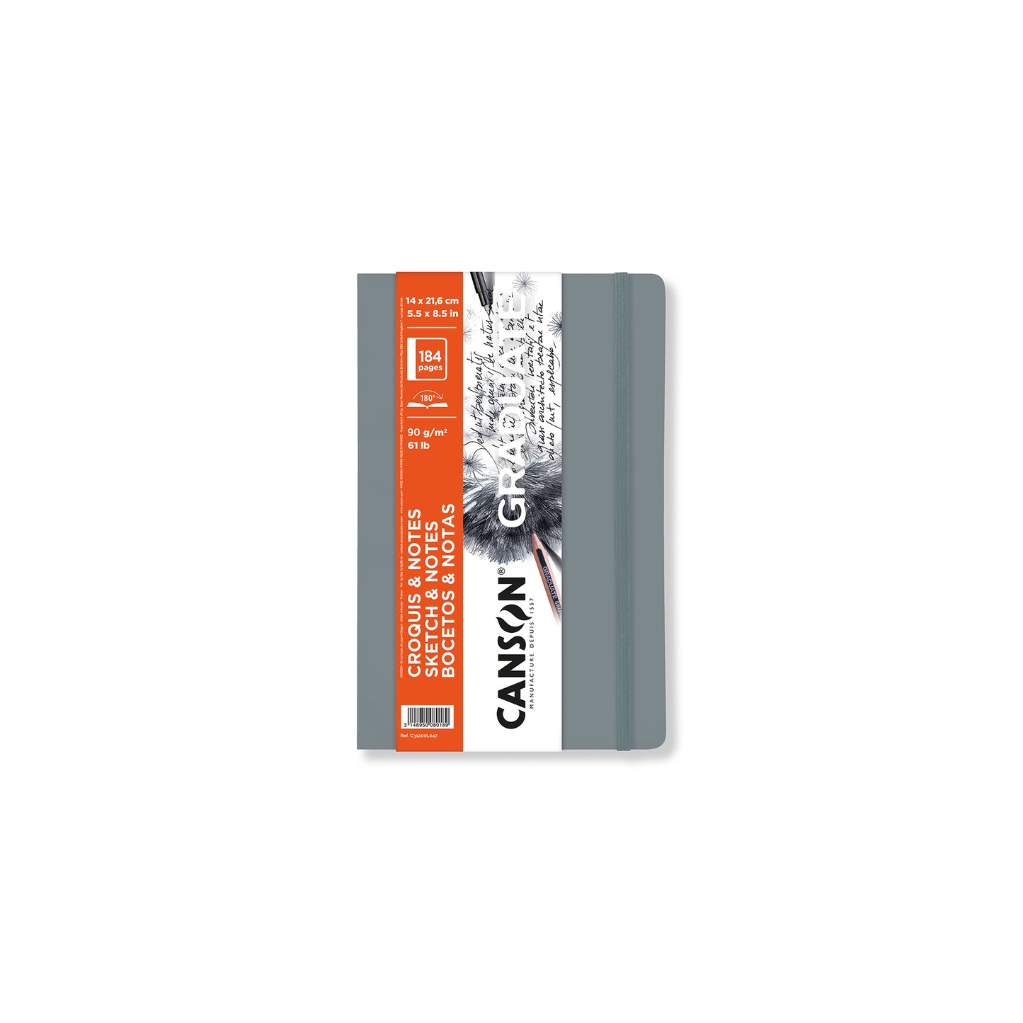 Canson Graduate Series Softcover Drawing Books 5.5x8.5