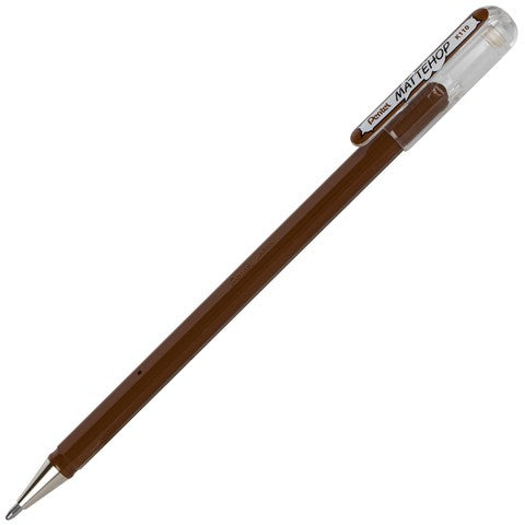 A brown pen
