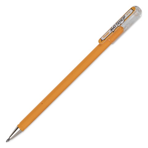 A yellow orange pen
