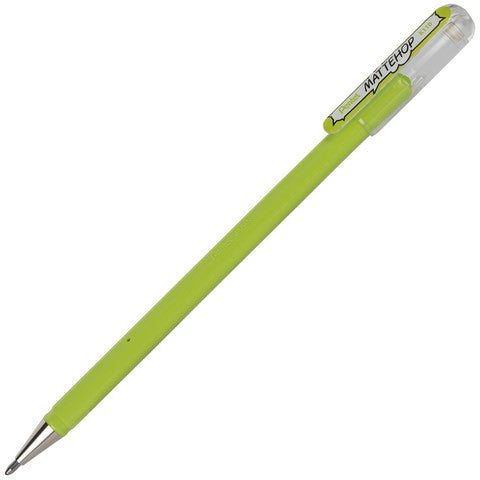 A yellow green pen