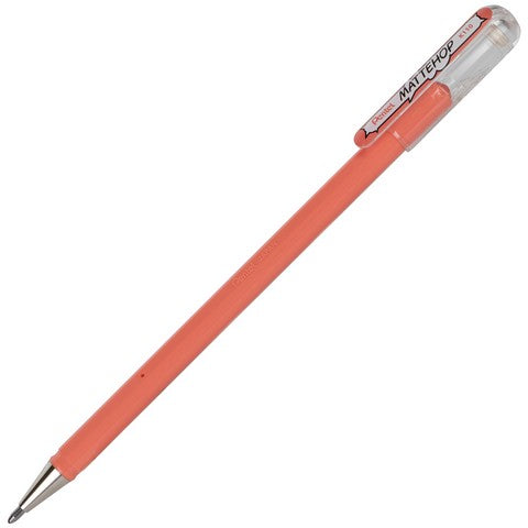 A coral pink pen