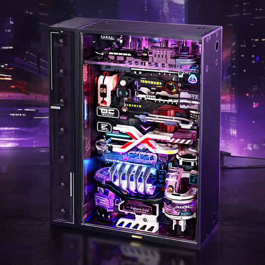 MR02S The Future City (DIY-Powered Model) ROKR Marble