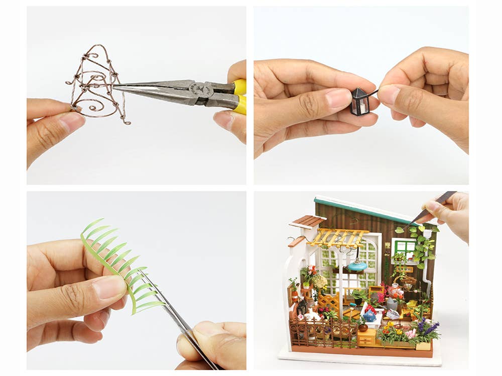 Rolife Miller's Garden DG108 DIY Garden Yard Miniature Kit