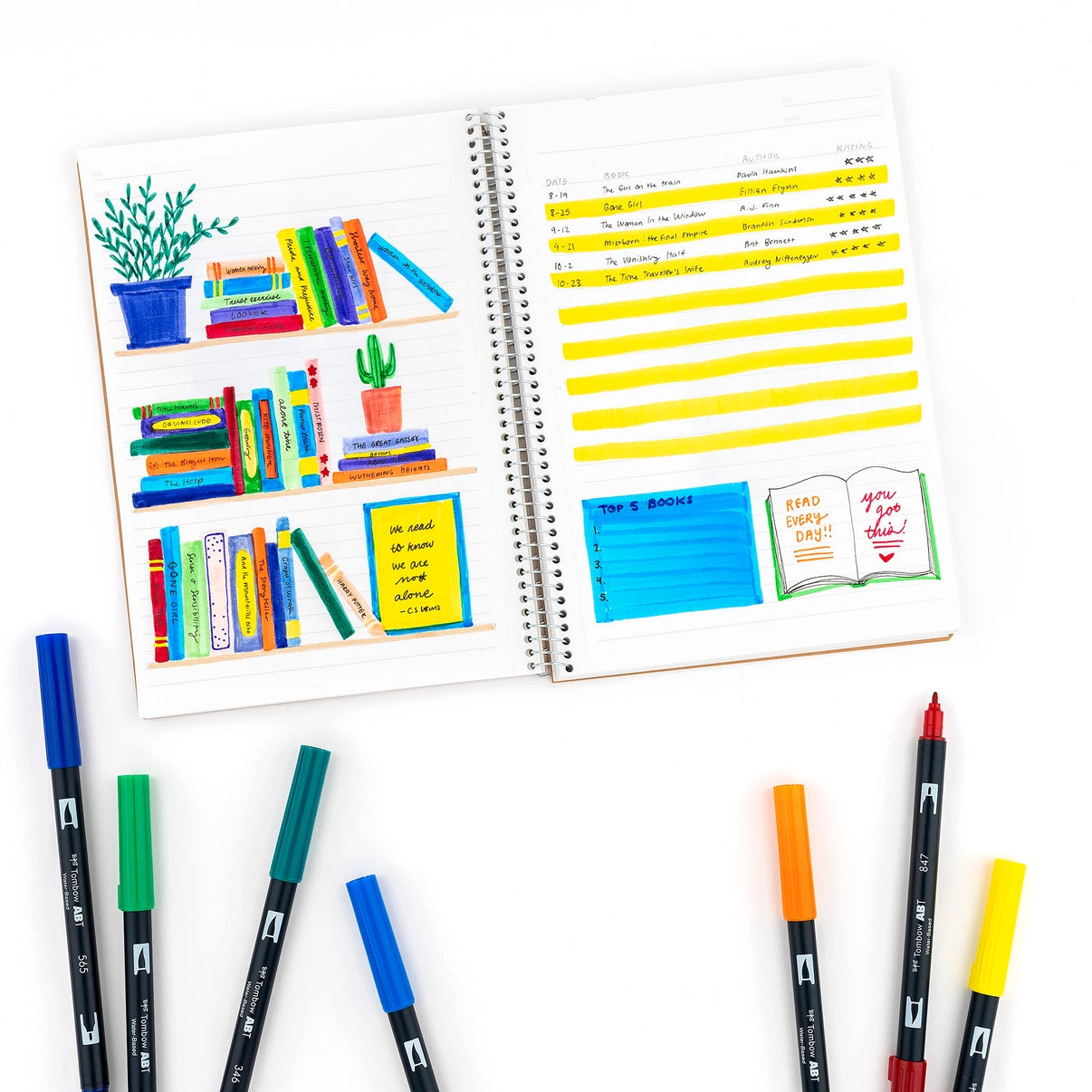 Tombow Dual Brush Pen Art Markers