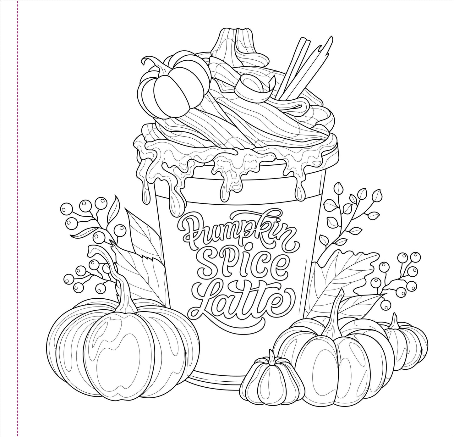 Autumn Dreams Artist's Coloring Book