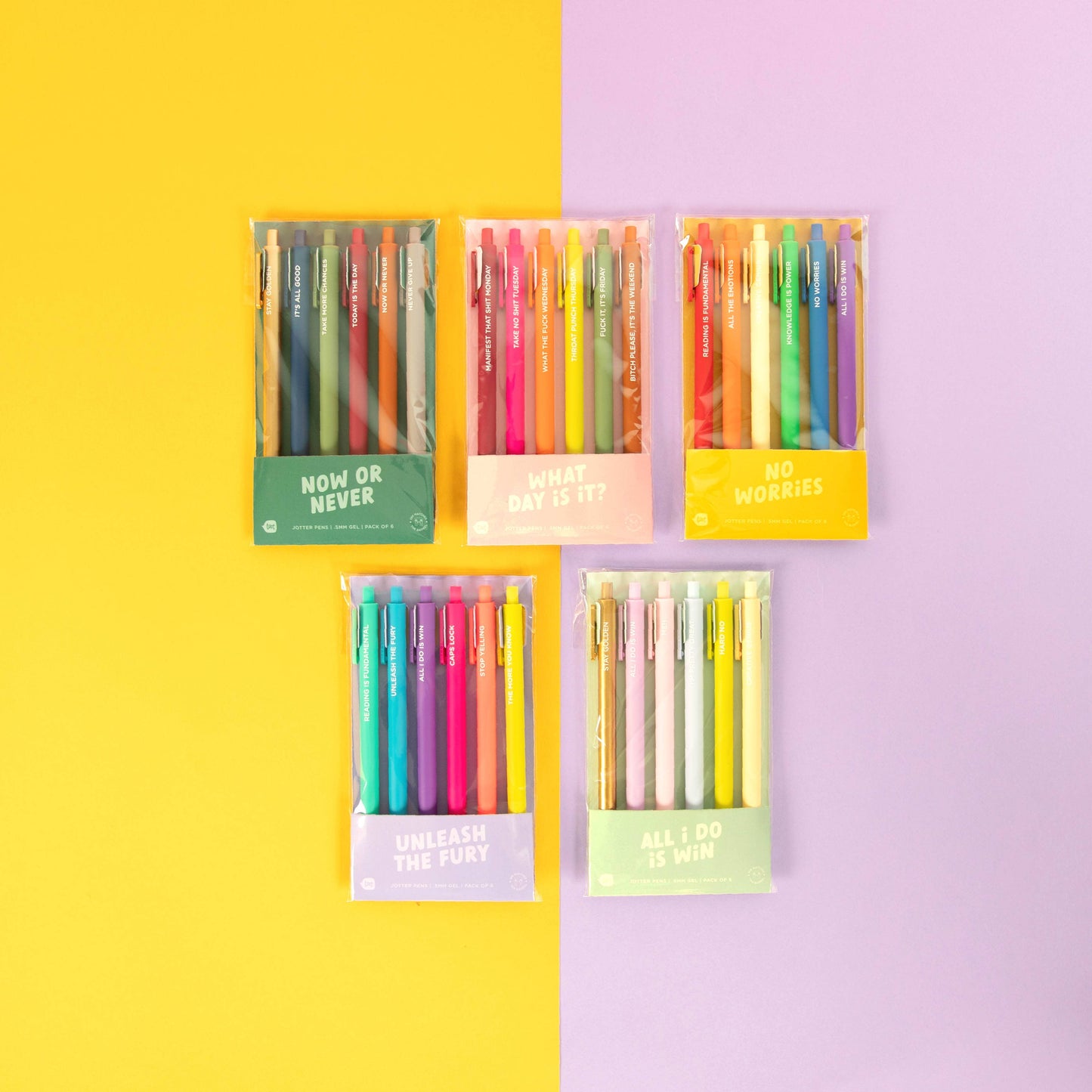 Jotter Sets - 6 pack