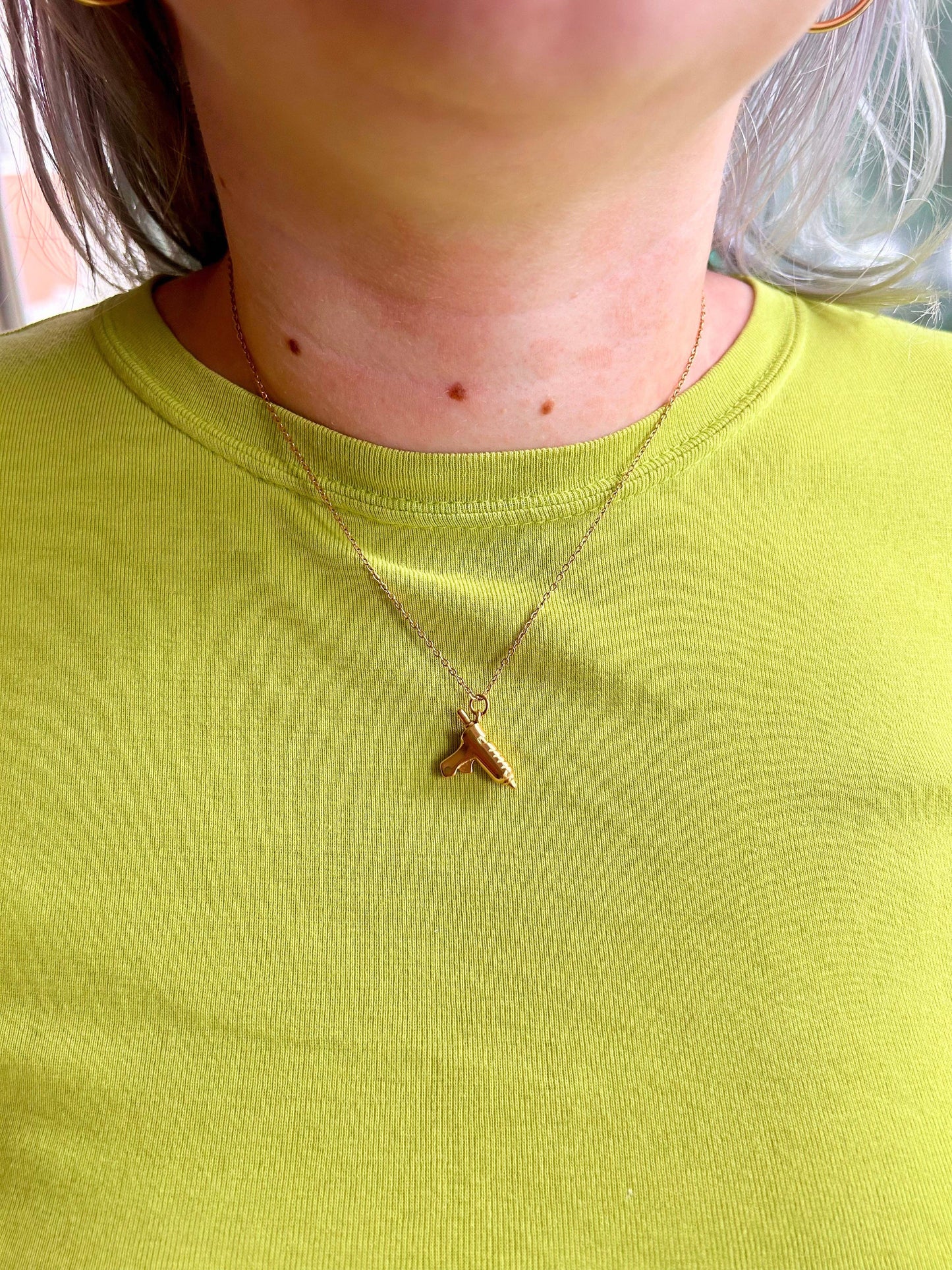 Hot Glue Gun Necklace