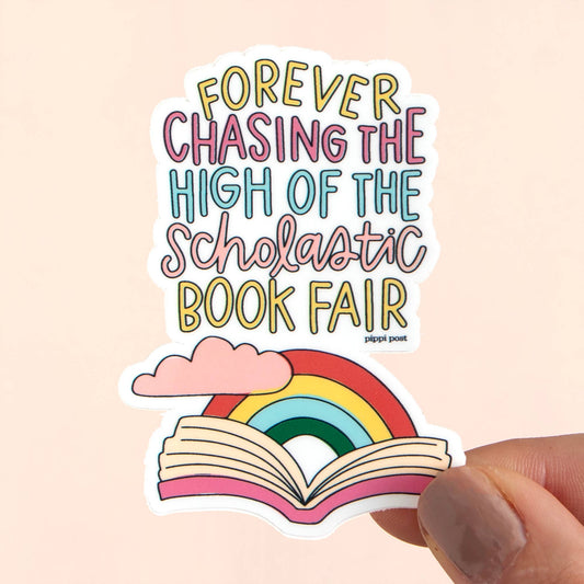 Book Fair Decal Sticker