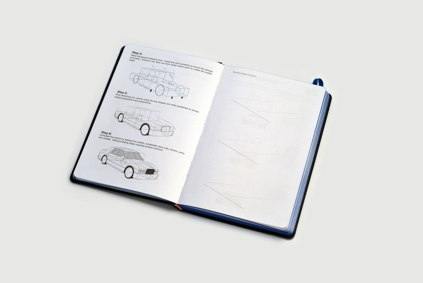 How To Draw Cars Sketchbook
