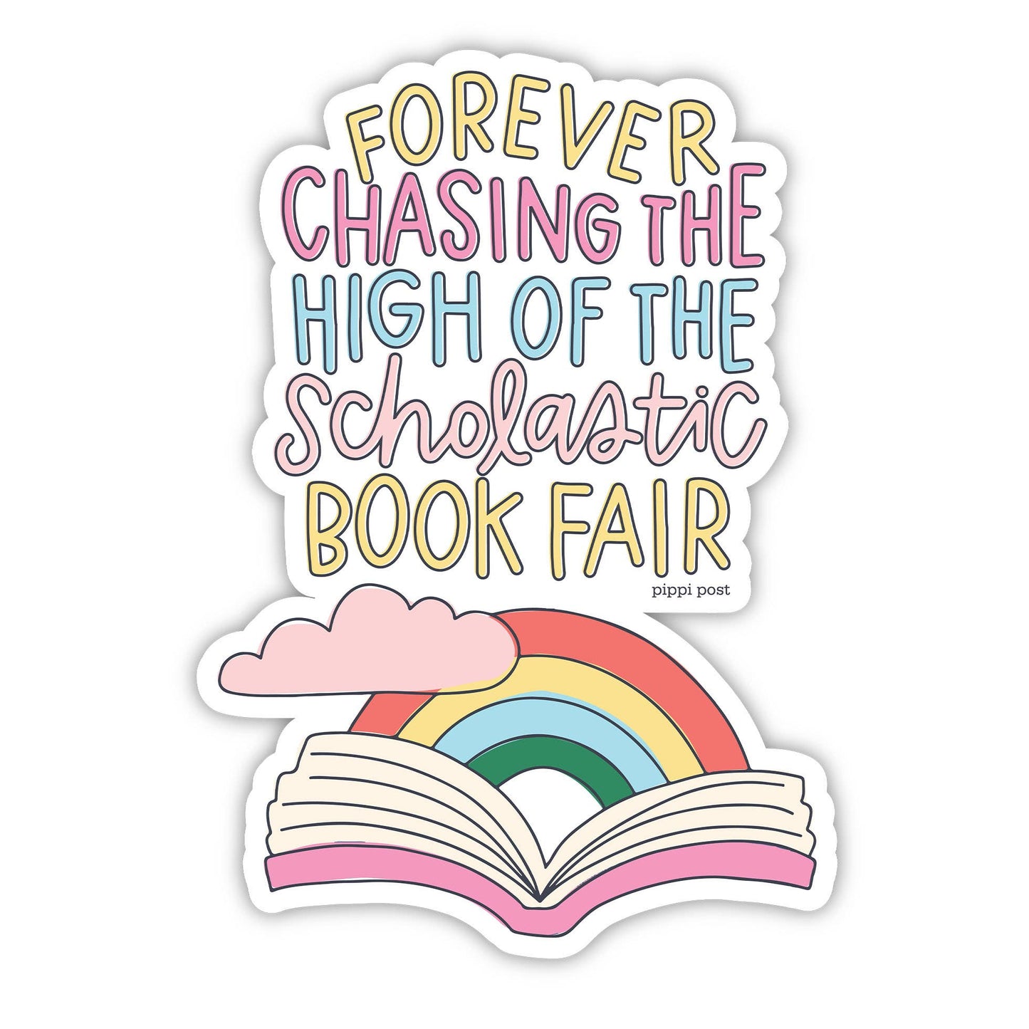 Book Fair Decal Sticker