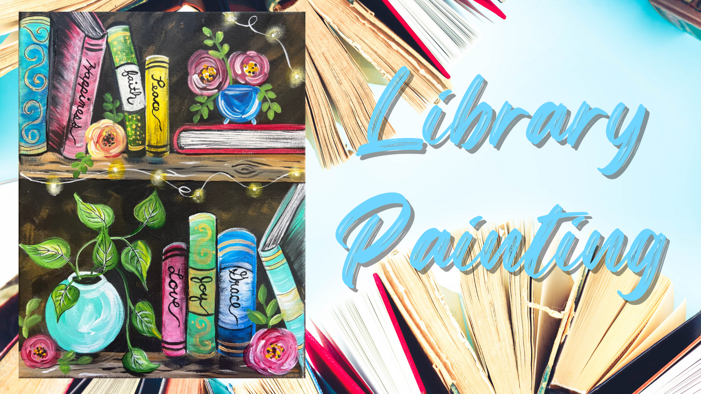 Library Painting Class
