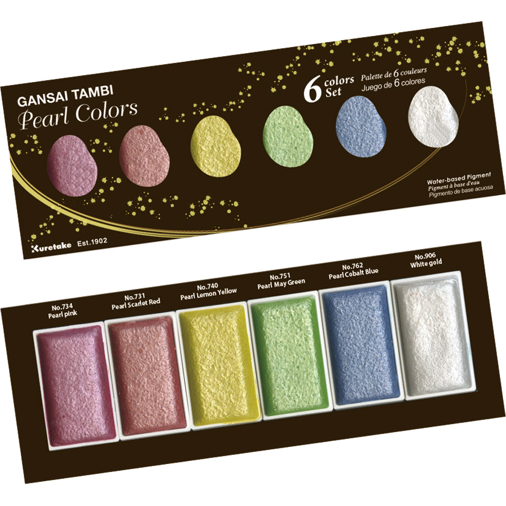 Kuretake Tambi Watercolor Pan Sets