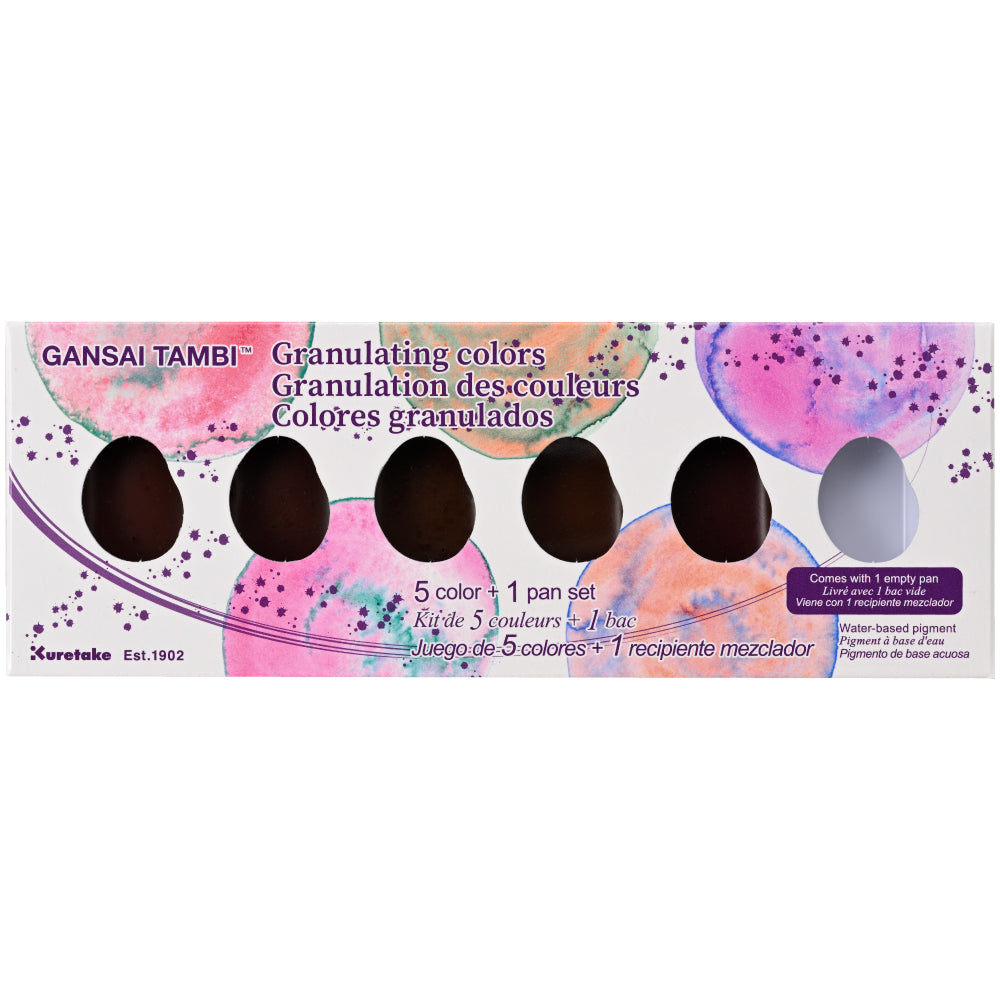 Kuretake Tambi Watercolor Pan Sets