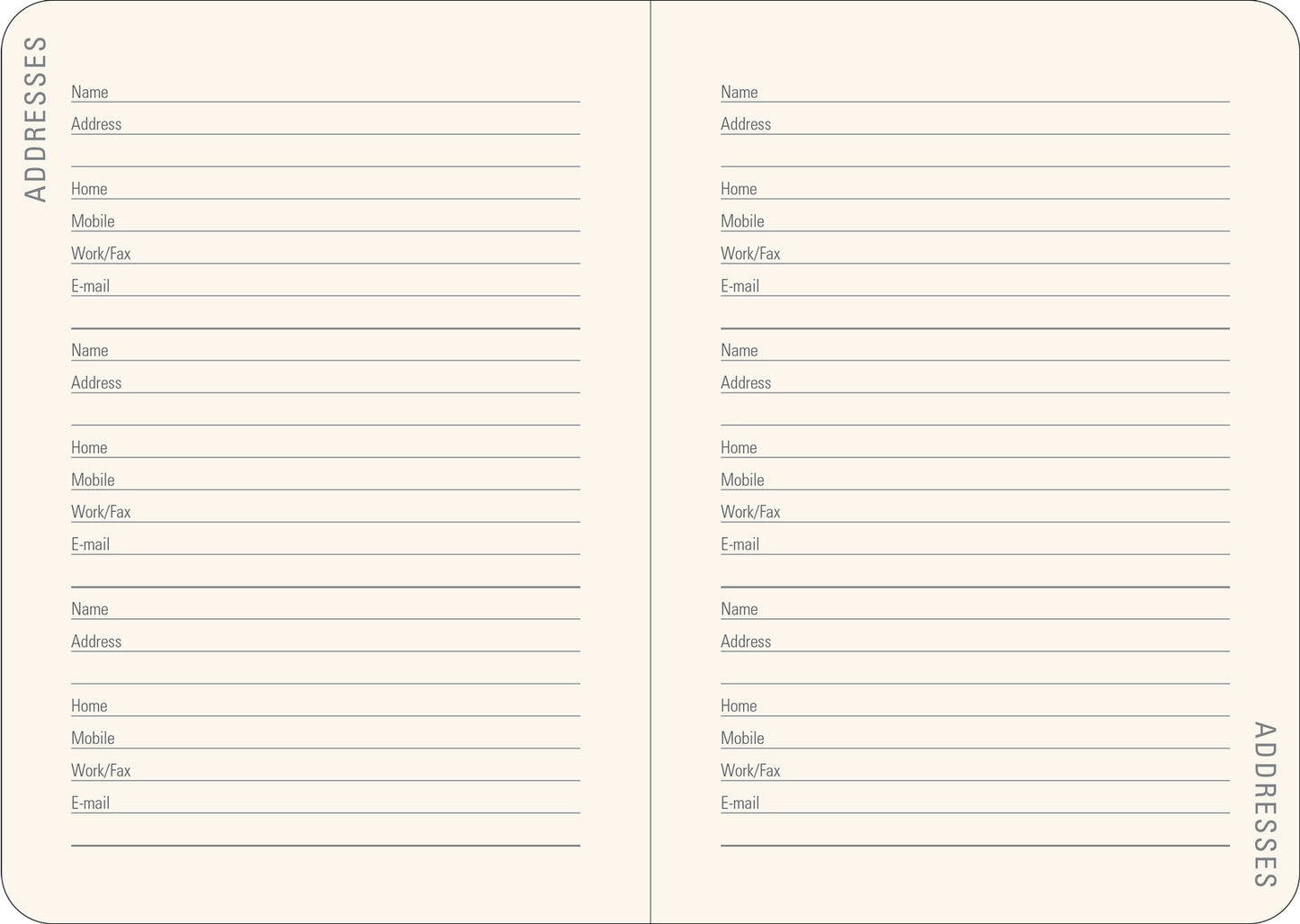 2026 Mushrooms Weekly Planner