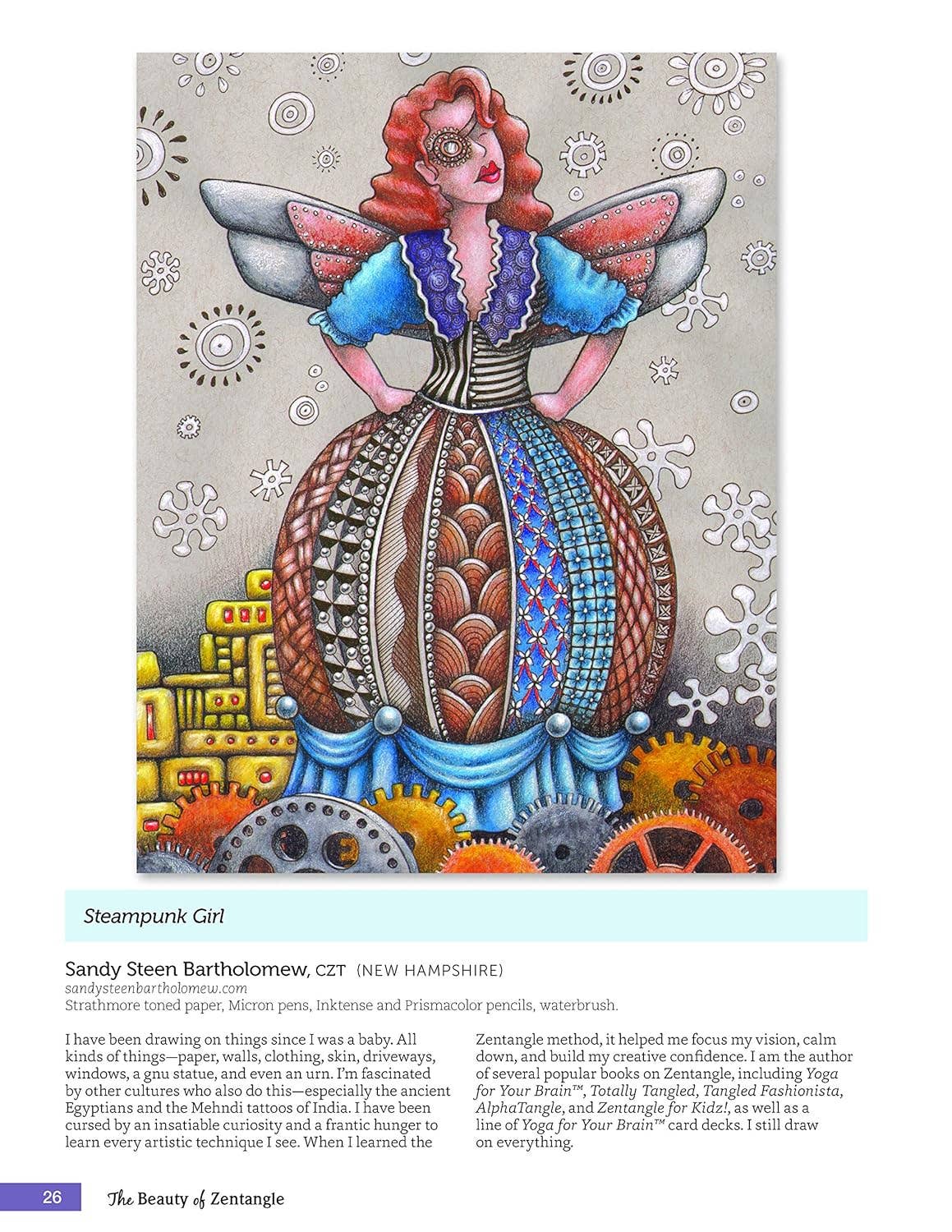 The Beauty of Zentangle - Examples from 137 Tangle Artists