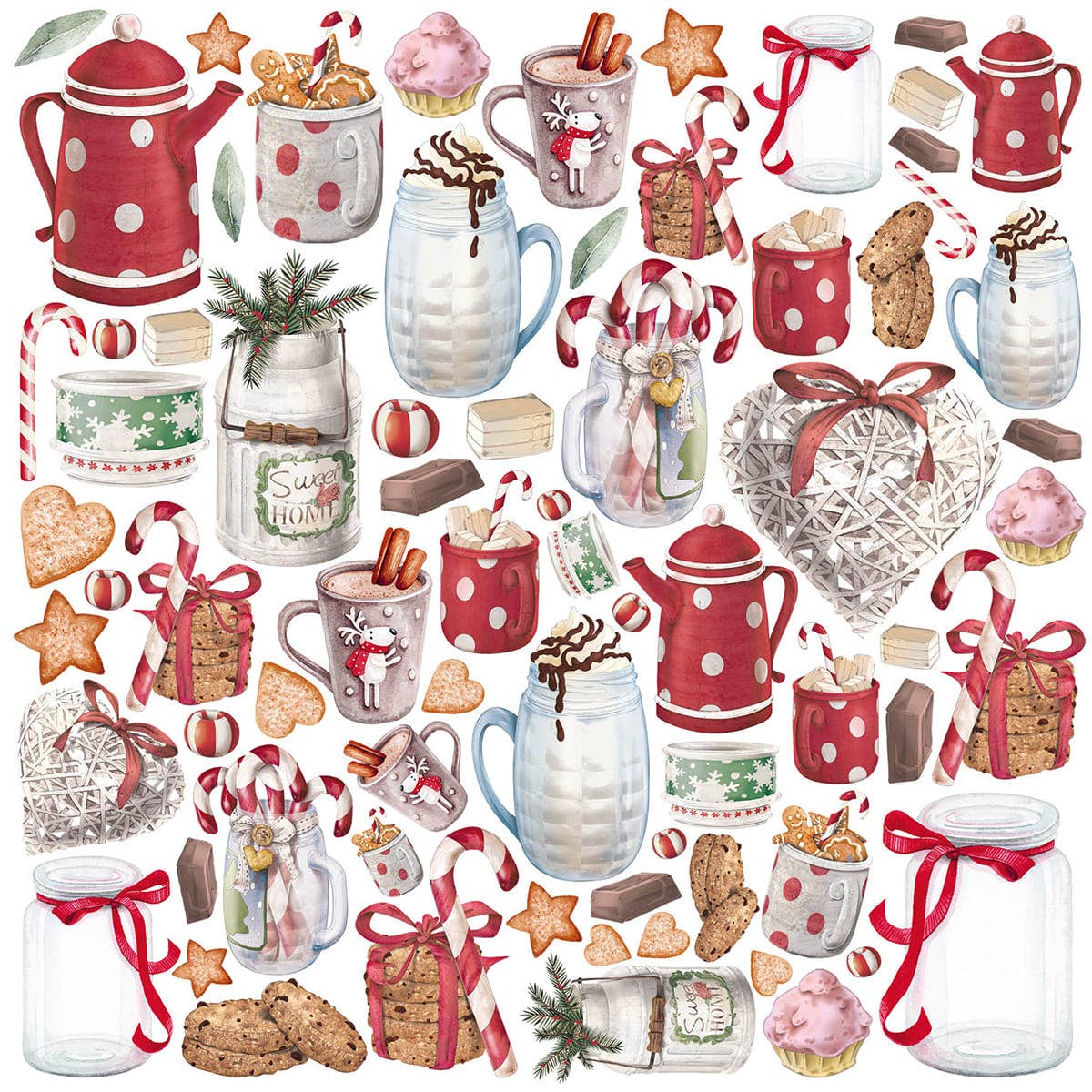 Christmas Vibes Paper Pad 6x6